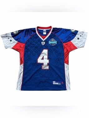 Green Bay Packers #4 Brett Favre 2008 NFL Pro Bowl Reebok Authentic Jersey Sz 48